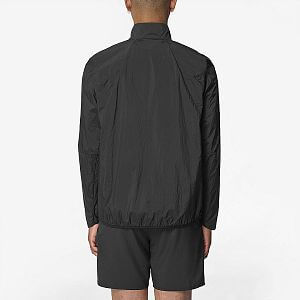 Salomon SHAKEout Fly Jacket M deep black pánská běžecká bunda větrovka