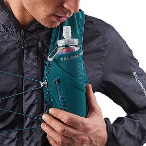 Salomon Soft Flask XA Filter 490ml clear blue detail filtr