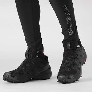 Salomon Speedcross 6 GTX black/black/phantom boční pohled