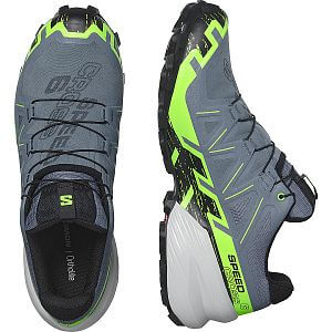 Salomon Speedcross 6 GTX / flint stone / green gecko / black
