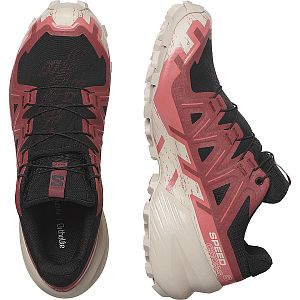 Salomon Speedcross 6 GTX W black / cow hide / faded rose dámské běžecké trailové boty