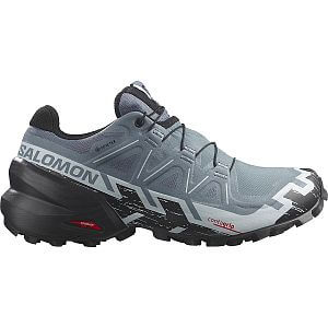 Salomon Speedcross 6 GTX W flint stone / black heather boční pohled