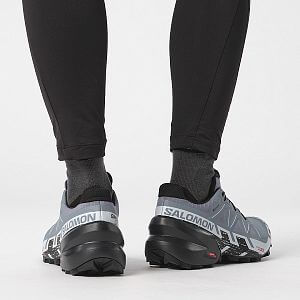 Salomon Speedcross 6 GTX W flint stone / black heather detail