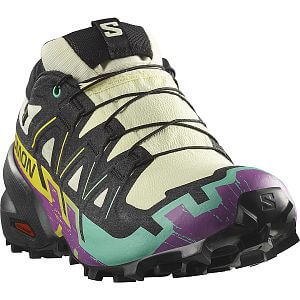 Salomon Speedcross 6 GTX W Transparent yellow / black / waterfall