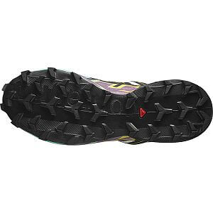 Salomon Speedcross 6 GTX W Transparent yellow / black / waterfall