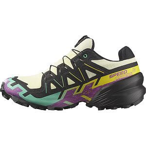 Salomon Speedcross 6 GTX W Transparent yellow / black / waterfall