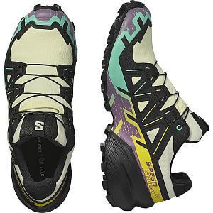Salomon Speedcross 6 GTX W Transparent yellow / black / waterfall