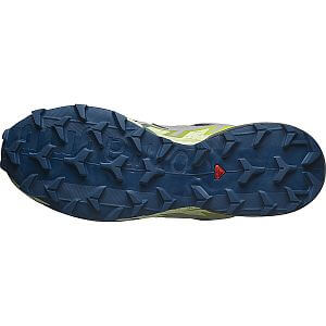 Salomon Speedcross 6 M castlerock / lime cream / poseidon pánské trailové boty podrážka