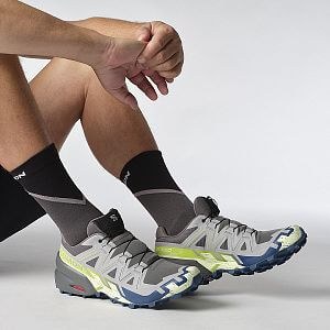 Salomon Speedcross 6 M castlerock / lime cream / poseidon pánské trailové boty