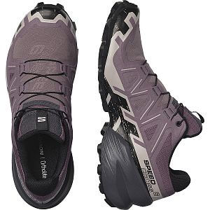 Salomon Speedcross 6 W moonscape / black / ashe horní pohled