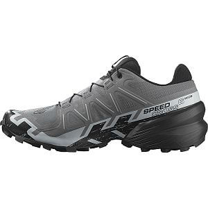 Salomon Speedcross 6 Wide M quiet shade / black / pearl blue boční pohled