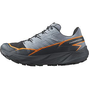 Salomon Thundercross GTX M flint stone/carbon/orange pepper goretexové pánské boty na běh