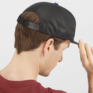 Salomon Trucker Flat Cap dark denim / ebony kšiltovka