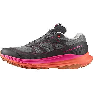 Salomon Ultra Glide 2 W Plum Kitten / Black / Pink Glo boční pohled