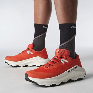 Salomon Ultra Glide 3 M cherry tomato / vanilla ice / black pohled na nohou