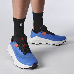 Salomon Ultra Glide 3 M french blue / lunar rock / cherry tomato pánské běžecké trailové boty objemové