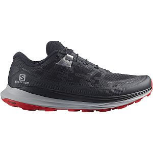 Salomon Ultra Glide Wide black/alloy/goji berry boční pohled