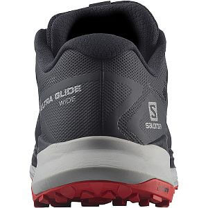 Salomon Ultra Glide Wide black/alloy/goji berry zadní pohled 