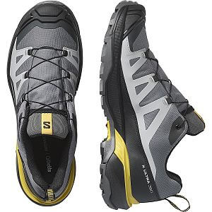 Salomon X Ultra 360 GTX M castlerock / black / spicy mustard pánské nepromokavé trekové boty