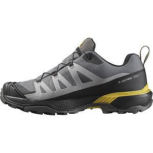 Salomon X Ultra 360 GTX M castlerock / black / spicy mustard pánské nepromokavé trekové boty