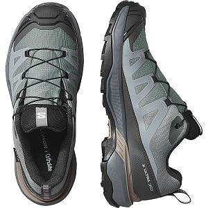 Salomon X Ultra 360 GTX W sedona sage / urban chic / etherea dámské nízké nepromokavé turistické boty s membránou gore.tex
