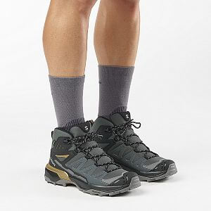 Salomon X Ultra 360 MID GTX M urban chic / black / plantation pánské turistické boty