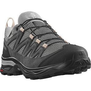 Salomon X Ward Leather GTX W gull / black / ebony boční pohled