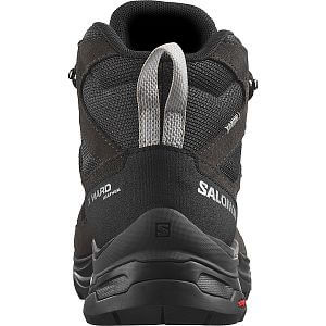 Salomon X Ward Leather MID GTX W ebony / phantom / black detail pata