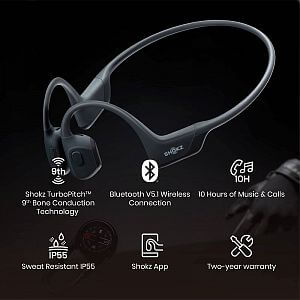 Shokz OpenRun PRO Bluetooth sluchátka černé4