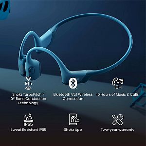 Shokz OpenRun PRO Bluetooth sluchátka modrá5