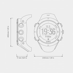 SUUNTO Ambit3 Peak black + HR