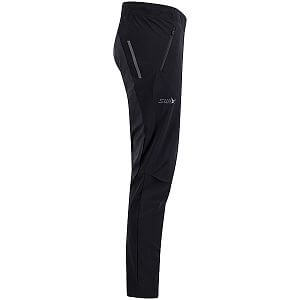 Swix běžecké kalhoty Pace Pants M Black boční pohled