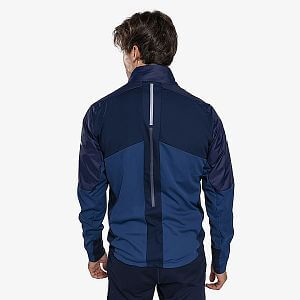 Swix Dynamic Hybrid Insulated Jacket M lake blue/dark navy běžkařská bunda