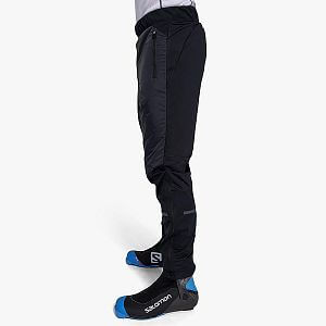 Swix Dynamic Hybrid Insulated Pants M black boční pohled na postavě