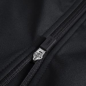 Swix Dynamic Hybrid Insulated Pants M black detail zip