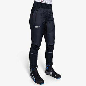 Swix Dynamic Hybrid Insulated Pants W black kalhoty na běžky