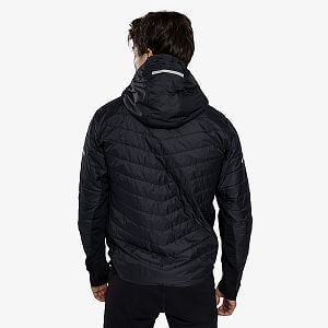 Swix Dynamic Insulated Jacket M black pánská bunda na běžky s kapucí