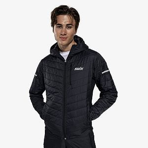 Swix Dynamic Insulated Jacket M black pánská bunda na běžky