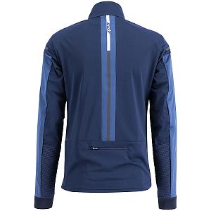 Swix Dynamic Jacket M lake blue/dark navy zadní pohled