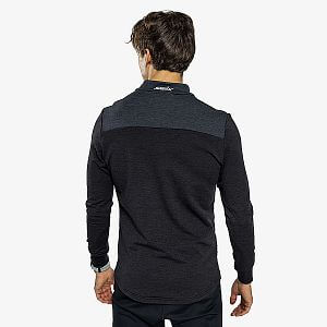 Swix Dynamic Midlayer Half Zip M black/phantom pánská funkční mikina na běžecké lyžování