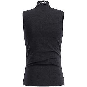 Swix Dynamic Midlayer Vest M black zadní pohled