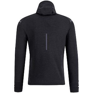 Swix mikina Pace Midlayer Hooded M Black zadní pohled