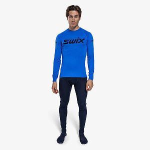 Swix RaceX Classic Long Sleeve M cobalt pánské funkční tričko s dlouhým rukávem