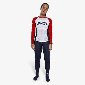 Swix RaceX Classic Long Sleeve W swix red/bright white dámské sportovní funkční tričko