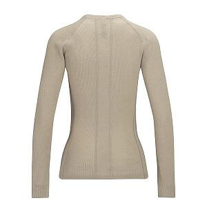 Swix RaceX Merino LS W dune dámské funkční merino tričko zadní strana