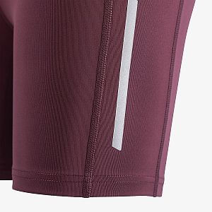 Swix šortky Pace High Waist Half Tights W Plum detail reflexní prvky