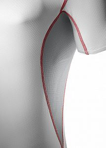 tričko SALOMON S-LAB SENSE TEE M White RACINGRED ALU_3