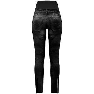 W22015085D-X118-Crazy-Idea-Pant-Sound-Woman-Print-Jeans-black-dámské-skialpové-kalhoty
