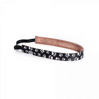 BJEŽ Sport Headband Paws black - 2,5 cm