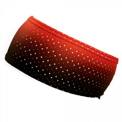 BJEŽ Summer Headband BlackRed - 8 cm